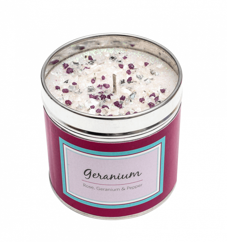 Seriously Scented Candle Geranium Best Kept Secrets