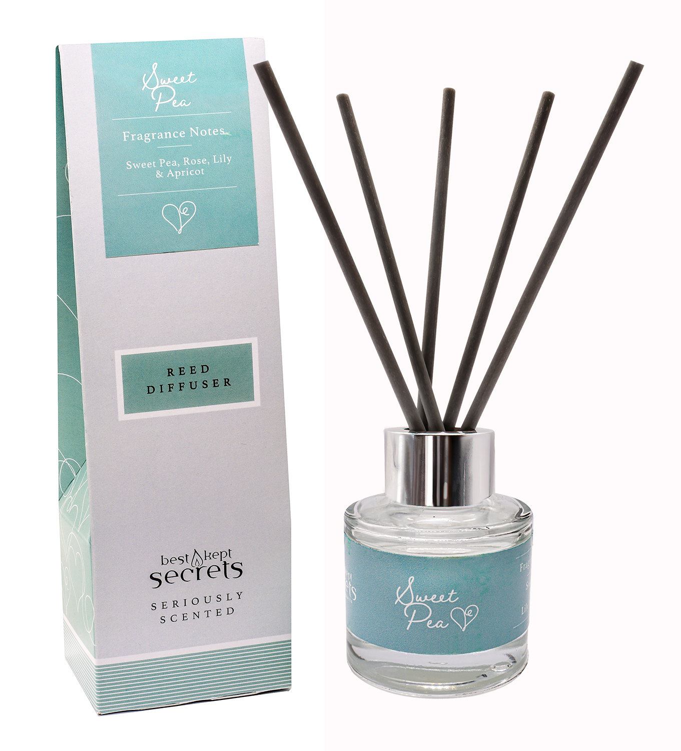 Reed Diffusers - 50ml, Sweet Pea